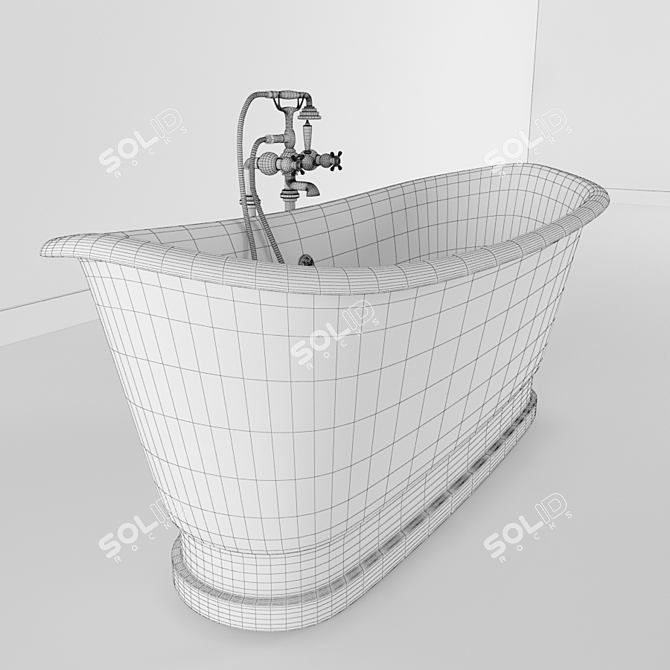 Luxury GENTRY HOME Epoque Desk 3D model image 3