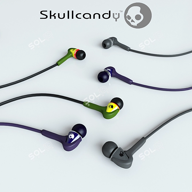 Skullcandy Smokin Buds: Ultimate Sound Experience 3D model image 1