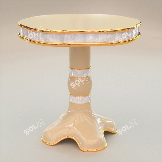 Elegant Bruno Costenaro Table 3D model image 1