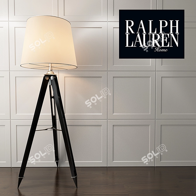 Modern Ralph Lauren Floor Lamp 3D model image 1