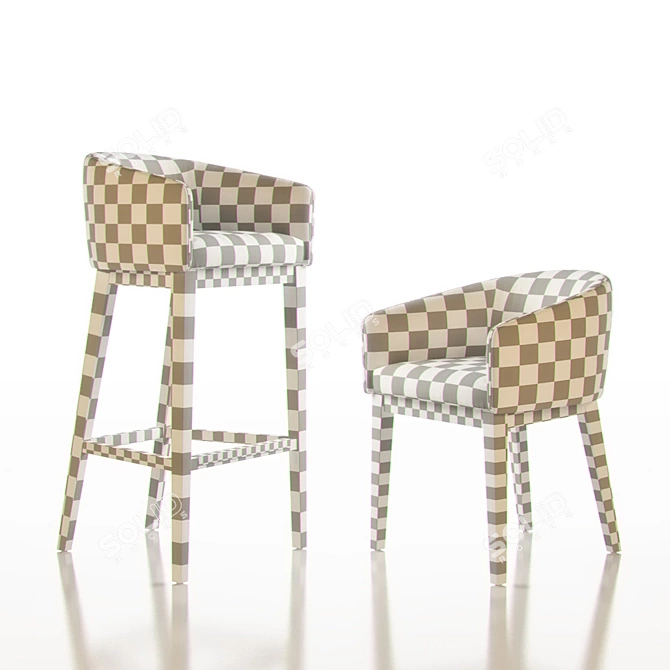 Accentuating Style with ACCENTO ALBERT Chairs 3D model image 3