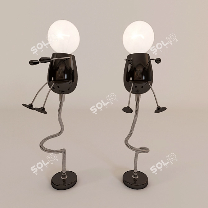 Odeon Kids Table Lamp 3D model image 1