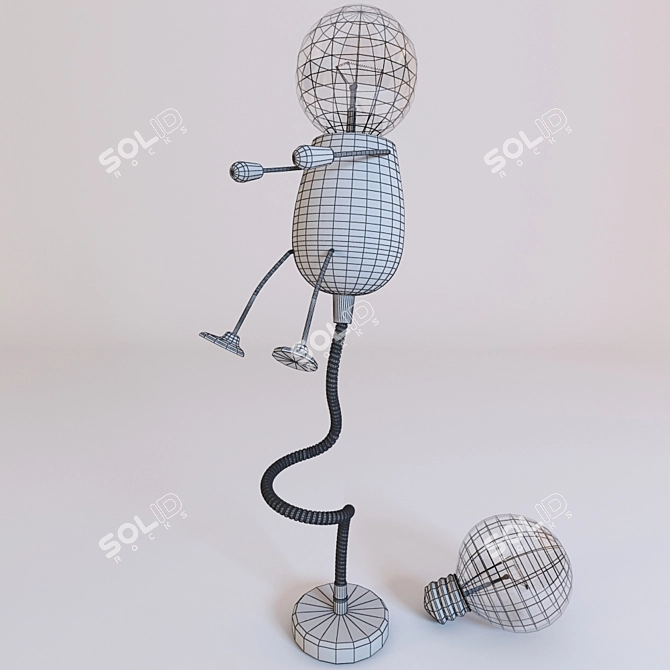 Odeon Kids Table Lamp 3D model image 2