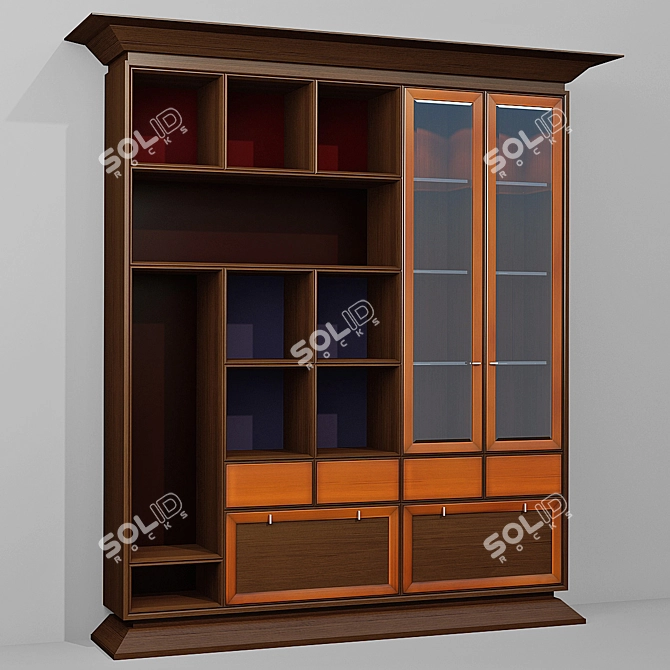 MEKRAN Toledo Collection Wardrobe 3D model image 1