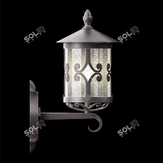 Bukle Outdoor/Indoor Wall Sconce 3D model image 3