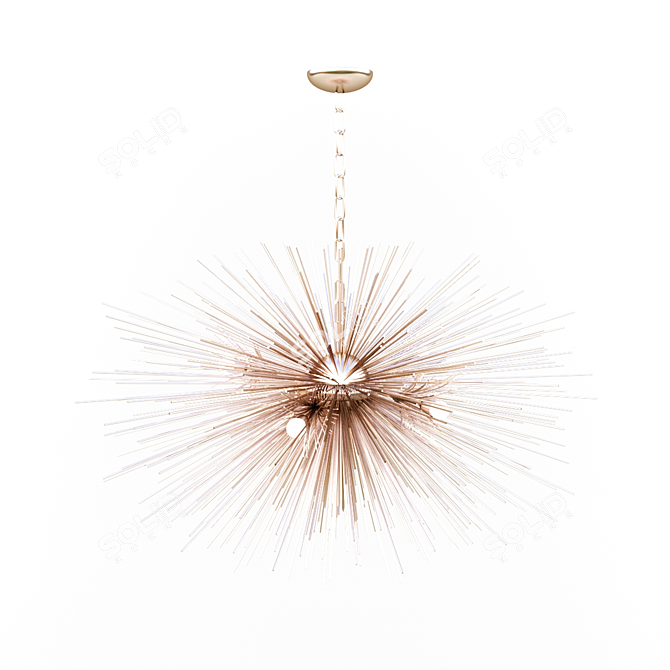 Elegant Pendant Light: Jean De Merry 3D model image 1