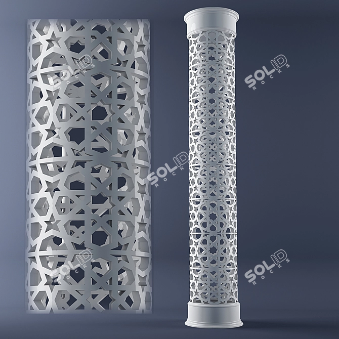 Stylish Column for Elegant Homes 3D model image 1