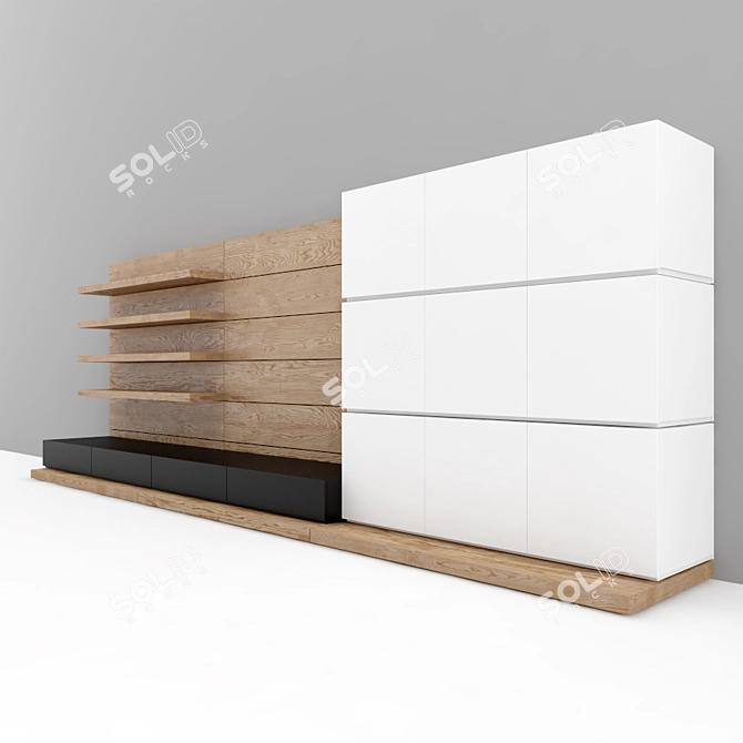 Pianca People: Modern Modular System 3D model image 2