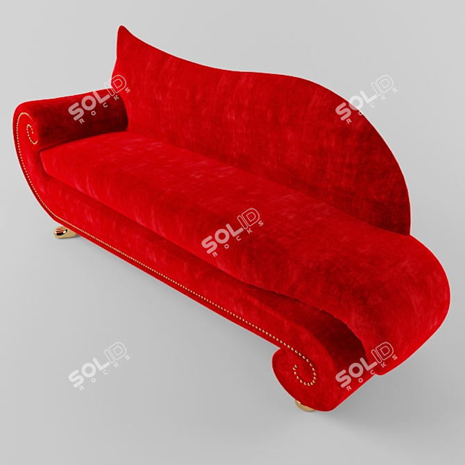 Gorgeous GAUDI Couch 3D model image 3