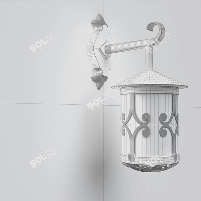 Odeon Light 2311: Elegant Wall Sconce 3D model image 2