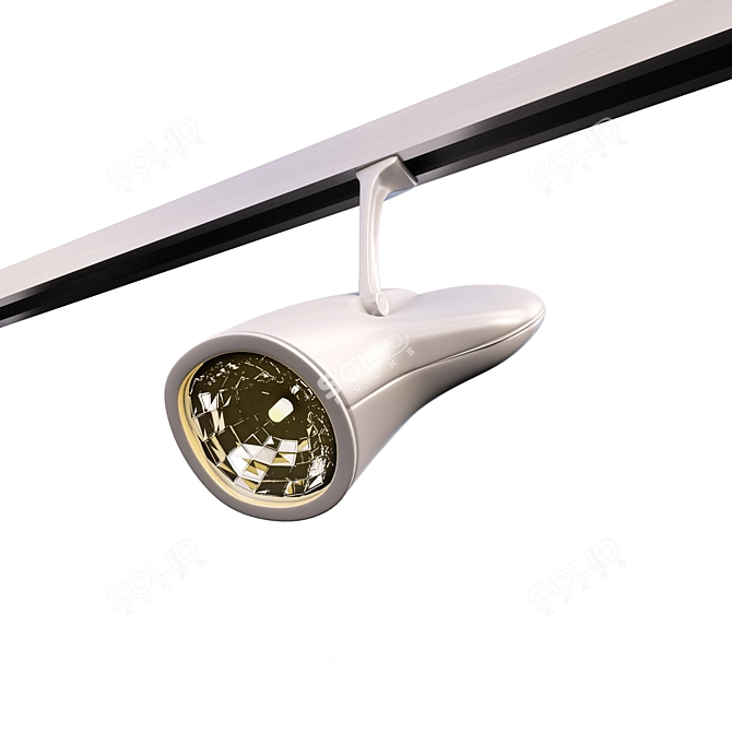 Zumtobel Solar II: Efficient Illumination 3D model image 1