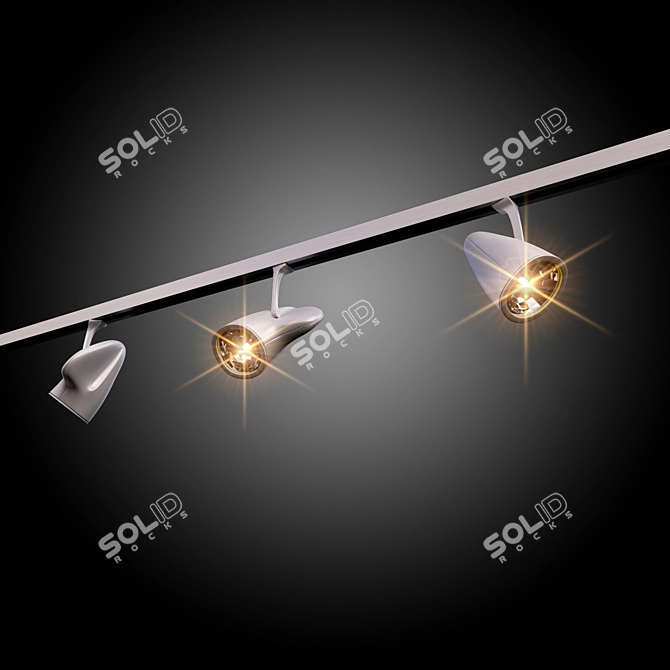 Zumtobel Solar II: Efficient Illumination 3D model image 2