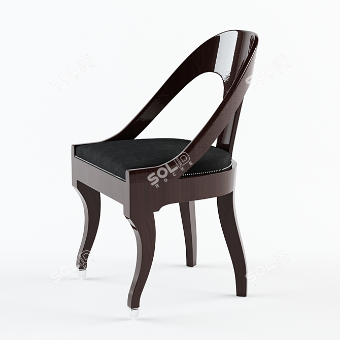 Beekman Chair by Ralph Lauren 3D model image 2