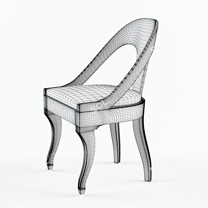 Beekman Chair by Ralph Lauren 3D model image 3