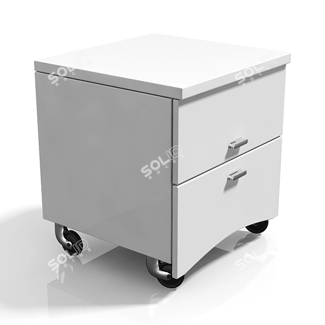 Tattoo Cabinet - Portable Storage Solution 3D model image 2