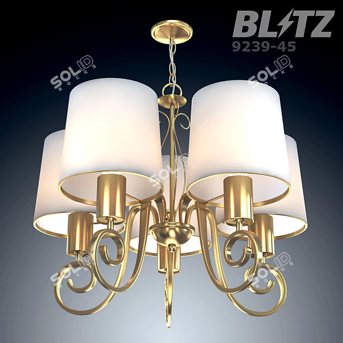 Blitz Hanging Chandelier 9239-45 3D model image 1