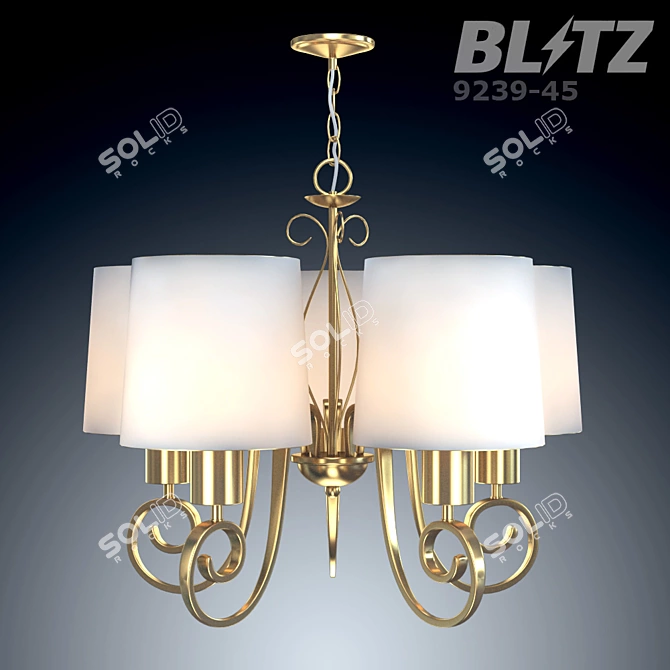 Blitz Hanging Chandelier 9239-45 3D model image 2