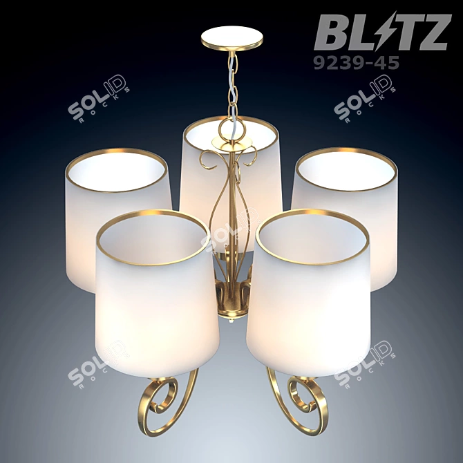 Blitz Hanging Chandelier 9239-45 3D model image 3