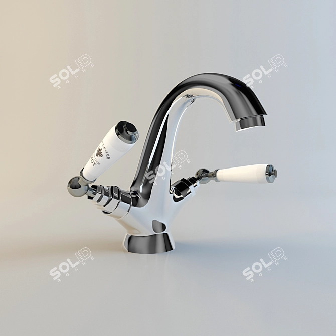 Edelform Lumier LM2800 Basin Mixer 3D model image 1