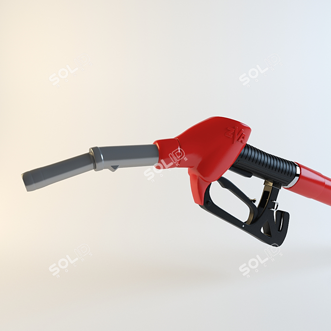 ZVA Refueling Nozzle: Efficient and Versatile 3D model image 1