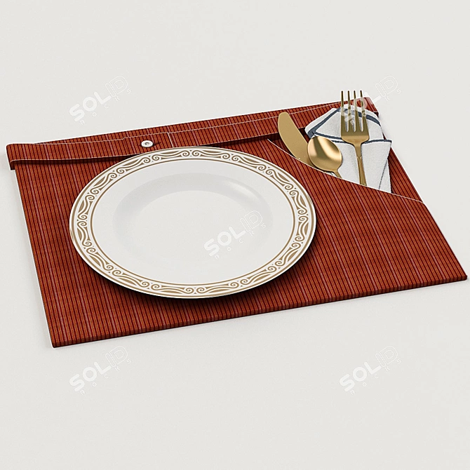 CUADRO Kitchen Mat 3D model image 2