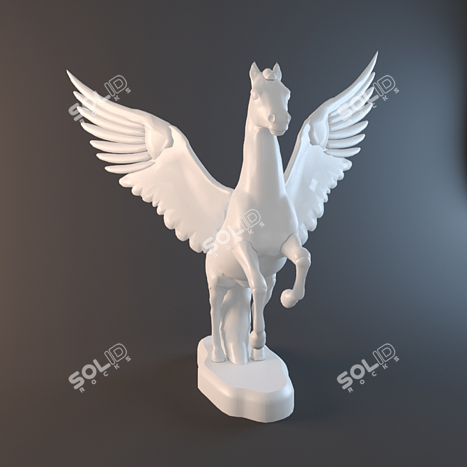 /Russian Horse Sculpture/ 3D model image 1