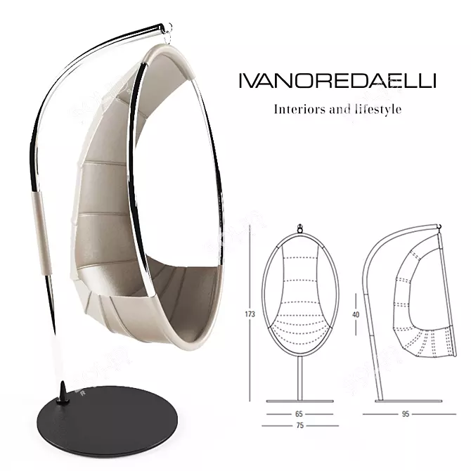 Ivanoredaelli Swing Chair 3D model image 1