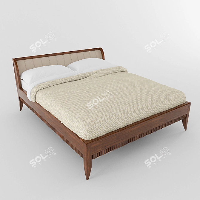 Morelato '900 Rulmanart Bed 3D model image 1