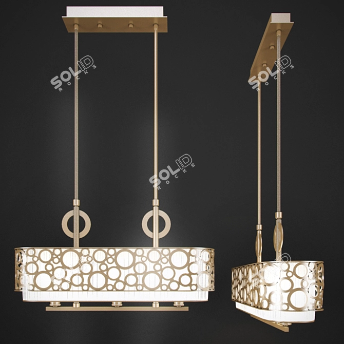 Modern Donolux S110182 Ceiling Light 3D model image 1