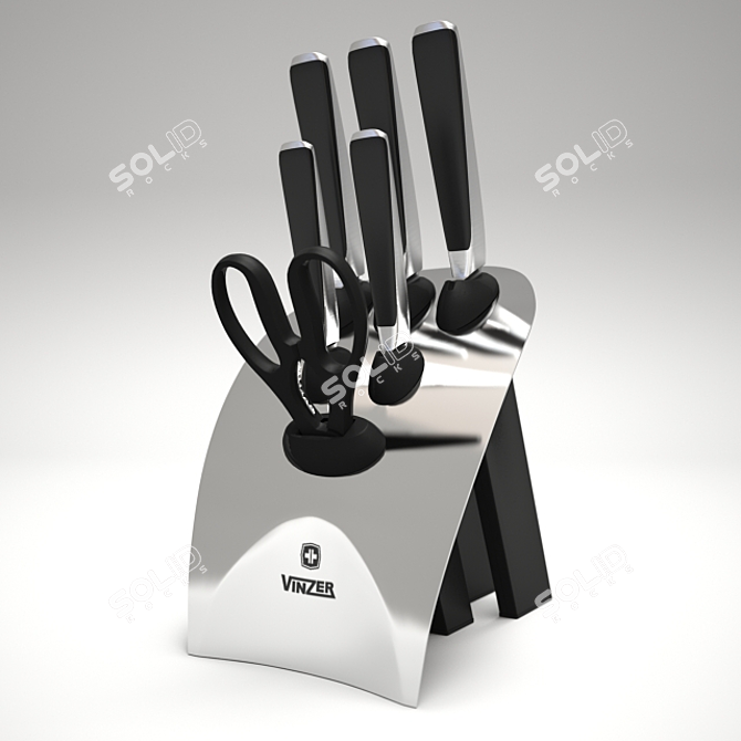 VINZER Knives: Model № 89133 3D model image 1