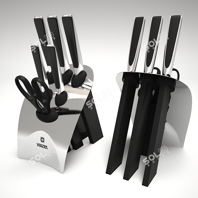 VINZER Knives: Model № 89133 3D model image 2
