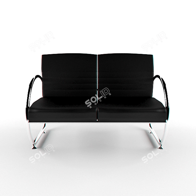 Modern Club Sofa Roland 3D model image 2