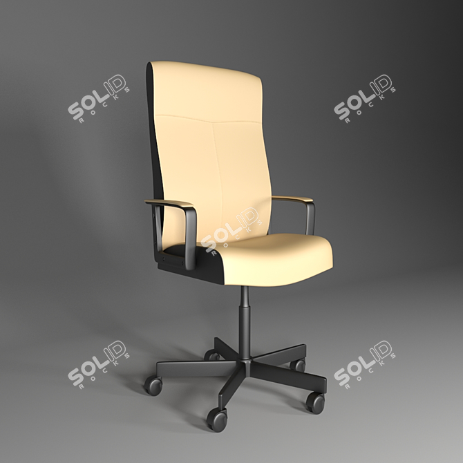 Malcolm: the Stylish Office Essential 3D model image 2