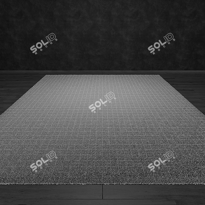 Samarkand Green LivingCarpets: Elegant Carpet for Stylish Interiors 3D model image 2