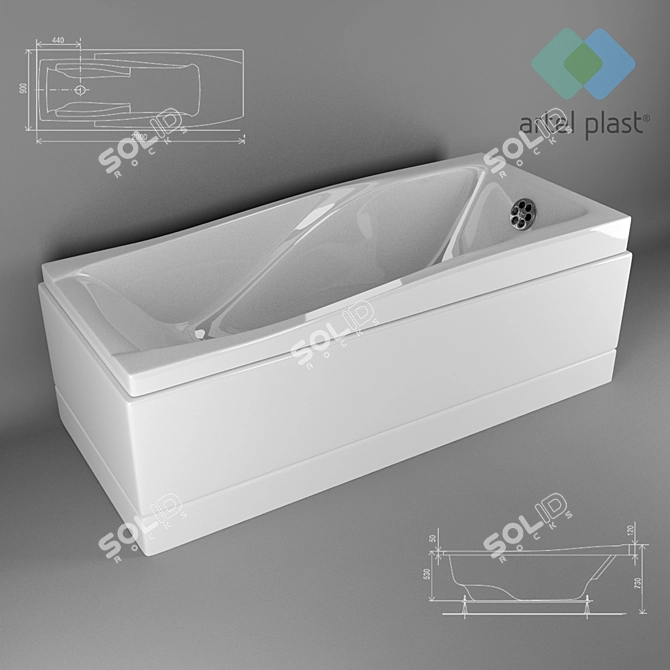 Artel Plast Zhelana: Elegant Beauty Solution 3D model image 1
