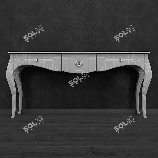 Italian Console De Bournais B6108 - Sleek and Stylish 3D model image 2