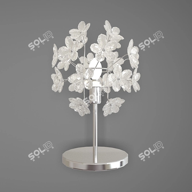 Eglo 91821 Fenari Table Lamp - Sleek Chrome Finish 3D model image 1