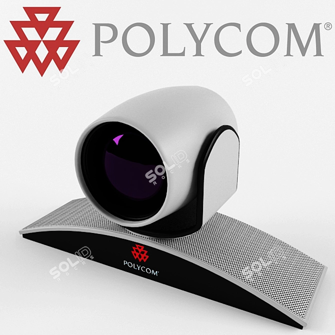 High-Quality Polycom Eagleeye III 3D model image 1