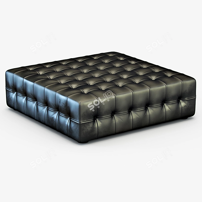 Title: Gant Pouf: Stylish 3D Model 3D model image 1