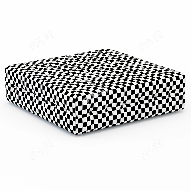 Title: Gant Pouf: Stylish 3D Model 3D model image 2