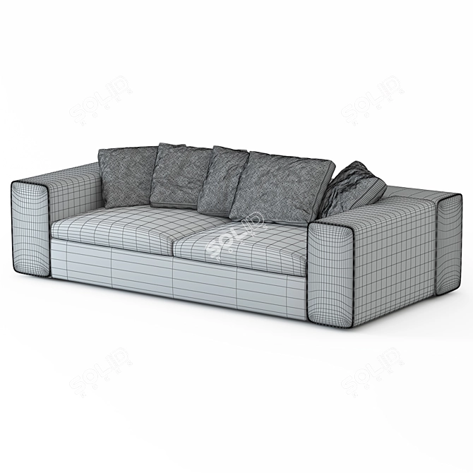 Springfield Sofa 3D model image 3