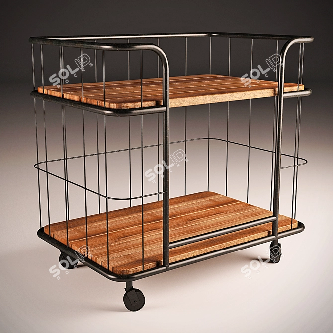 Rostov Auxiliary Cart 3D model image 1