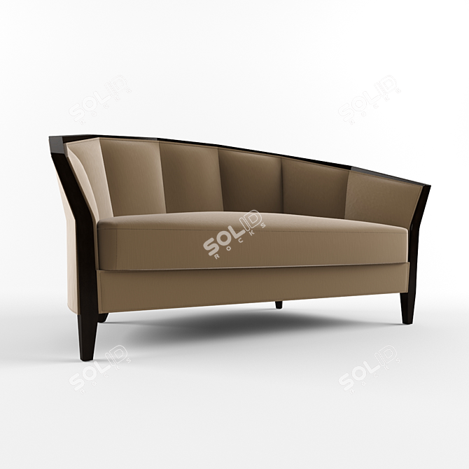 Elegant Iribe Chair - Christopher Guy 3D model image 1