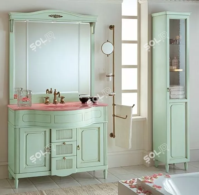 Luigi XVI Elegance Collection 3D model image 2