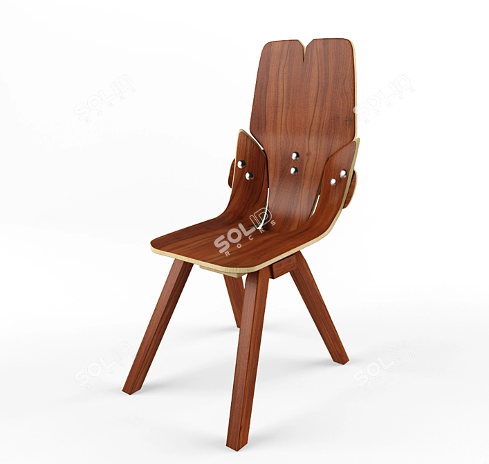 Elevate Your Seating with Haptic 3D model image 1