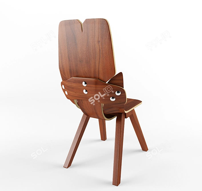 Elevate Your Seating with Haptic 3D model image 2