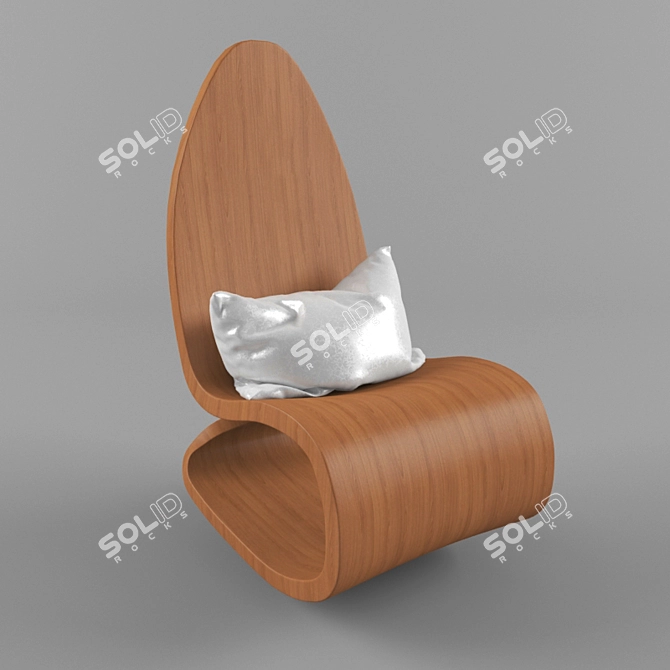 ErgoFlex Chair 3D model image 1