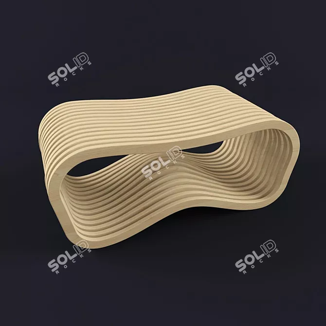 Modern Coffee Table 3D model image 1