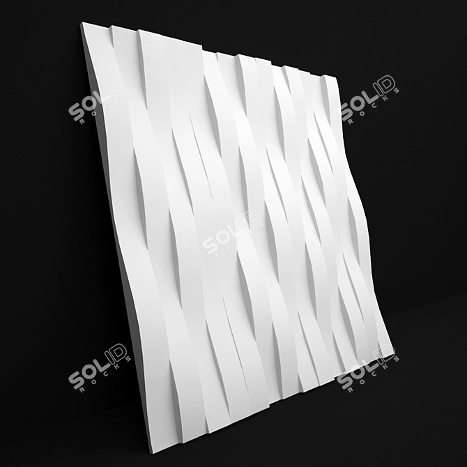 Title: Seamless 3D Panel "Storm"

Description (translated from Russian): 
Panel size: 70x70x2. 3D model image 2