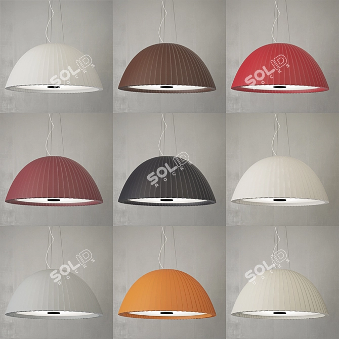 Elegant EVA Pendant Light 3D model image 3
